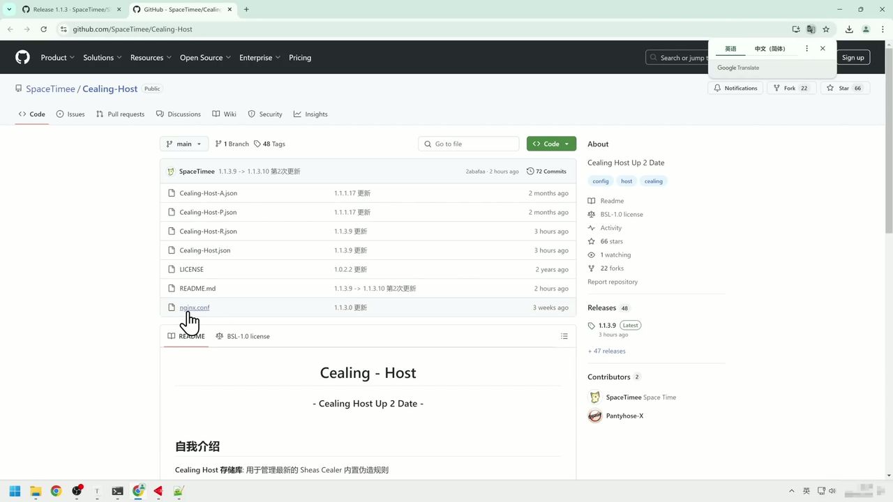 服务器高级配置界面
